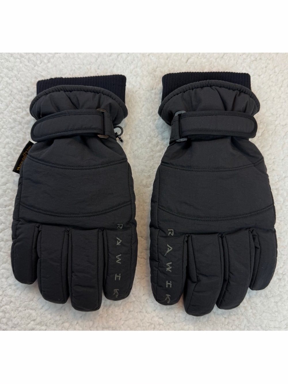 RAWIK • Black Thinsulate Insulated Winter Ski Snow Gloves, M